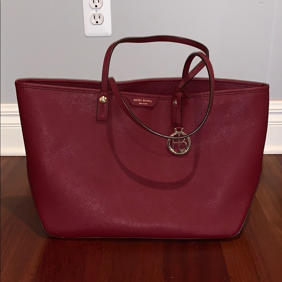 Henri Bendel red tote - Picture 4 of 7